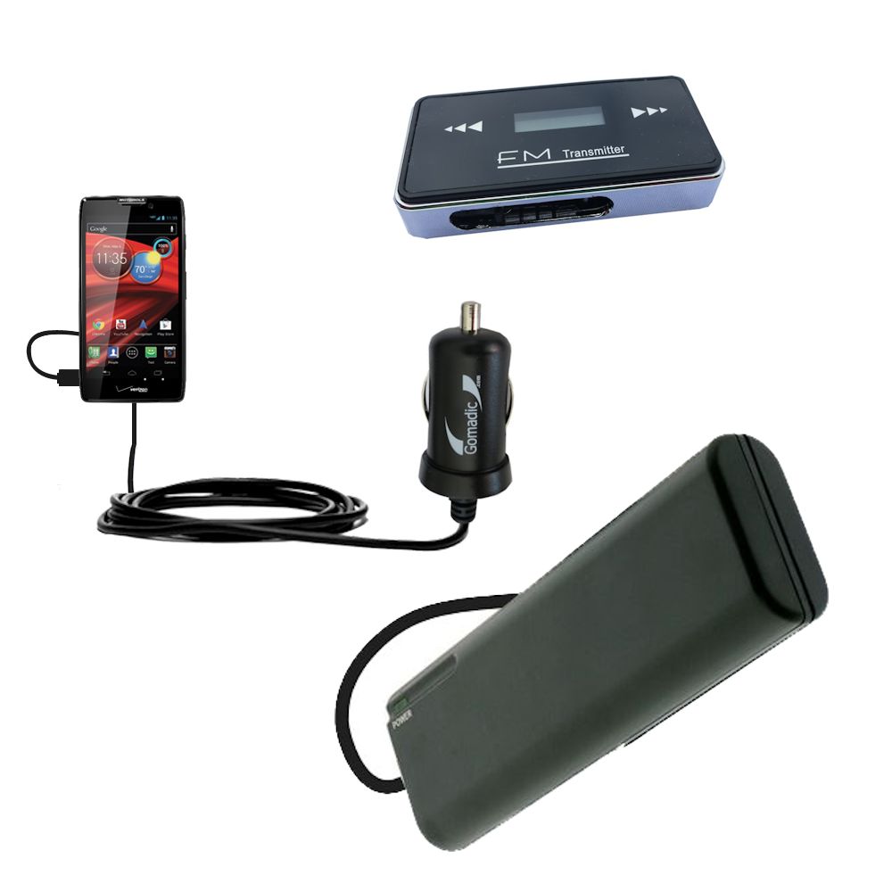 holiday accessory gift bundle set for the Motorola DROID RAZR HD