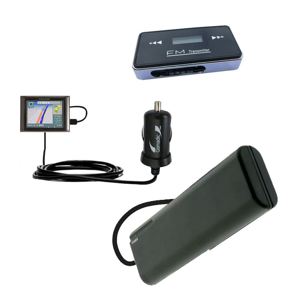 the prefect Holiday Christmas or Birthday accessory gift set bundle for the Nextar M3 GPS