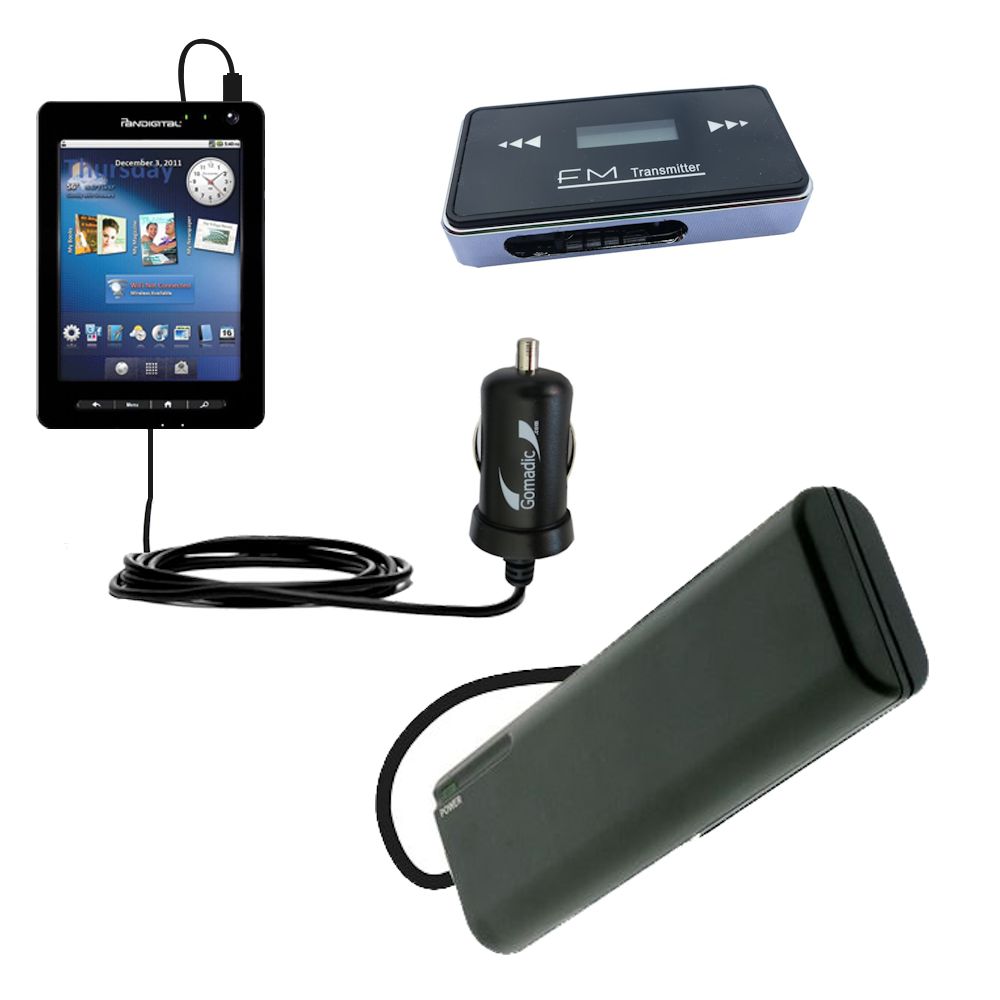holiday accessory gift bundle set for the Pandigital Planet R70A200