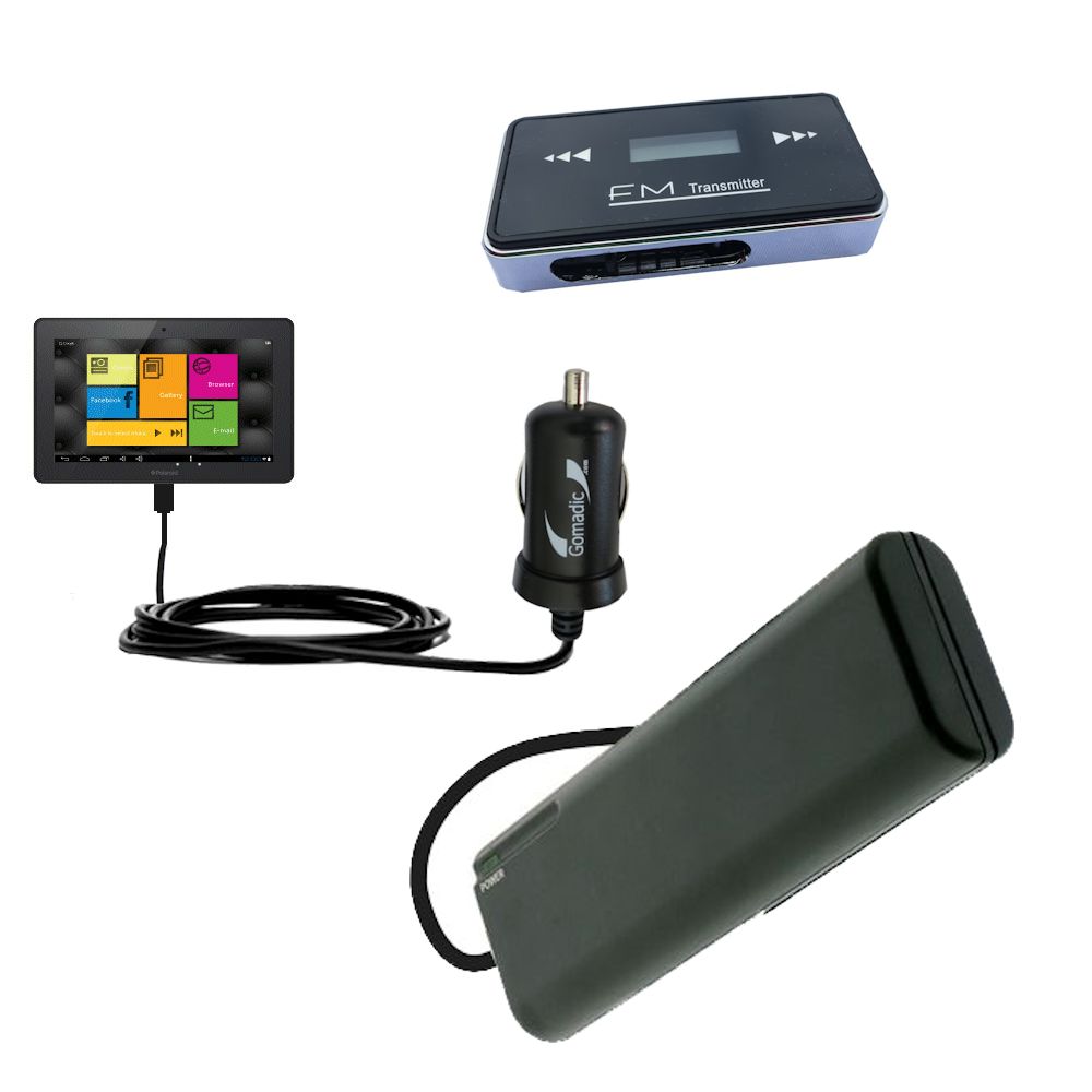 holiday accessory gift bundle set for the Polaroid 10 Tablet PMID1000