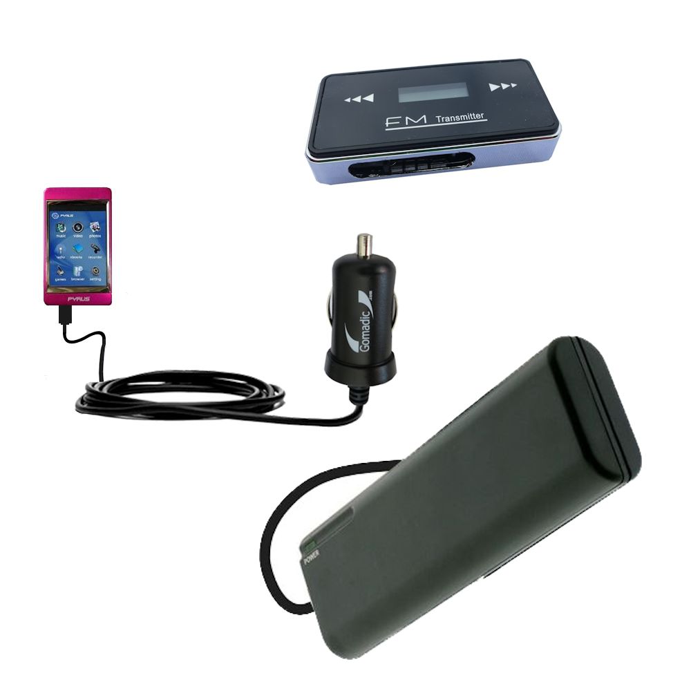 holiday accessory gift bundle set for the Pyrus Electronics PMP-2080