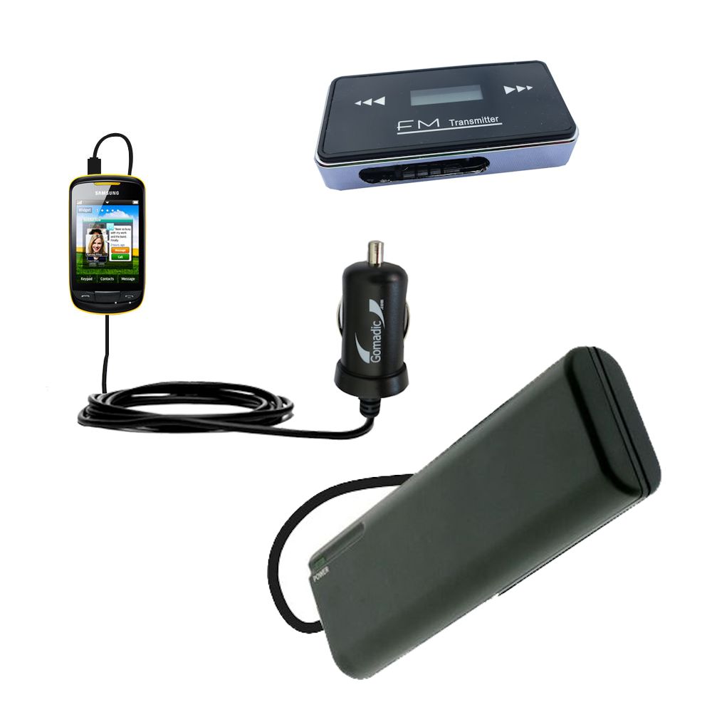 holiday accessory gift bundle set for the Samsung Corby II
