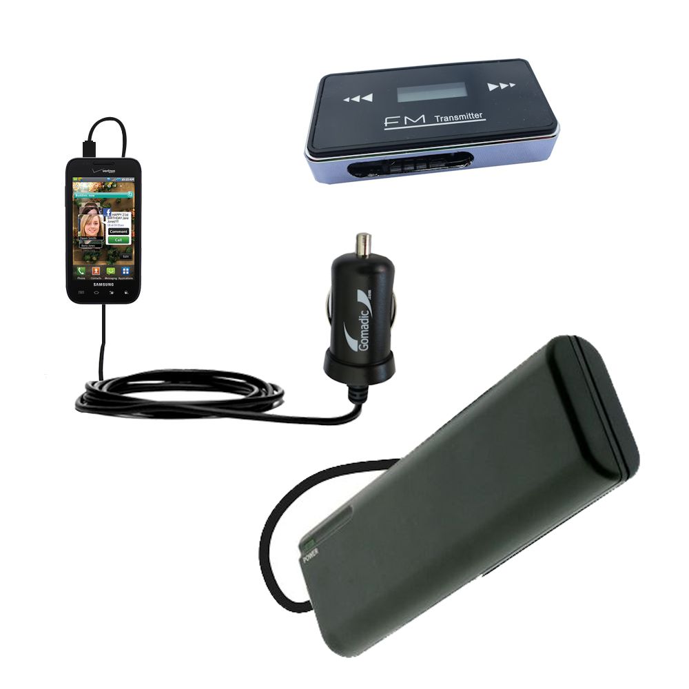 holiday accessory gift bundle set for the Samsung Fascinate