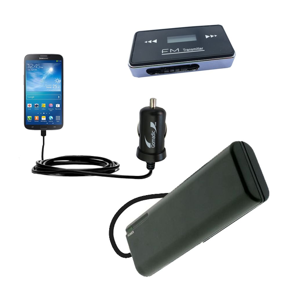 holiday accessory gift bundle set for the Samsung Galaxy Mega 5-8 / 6-3