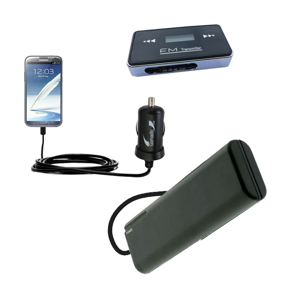 holiday accessory gift bundle set for the Samsung Galaxy Note II