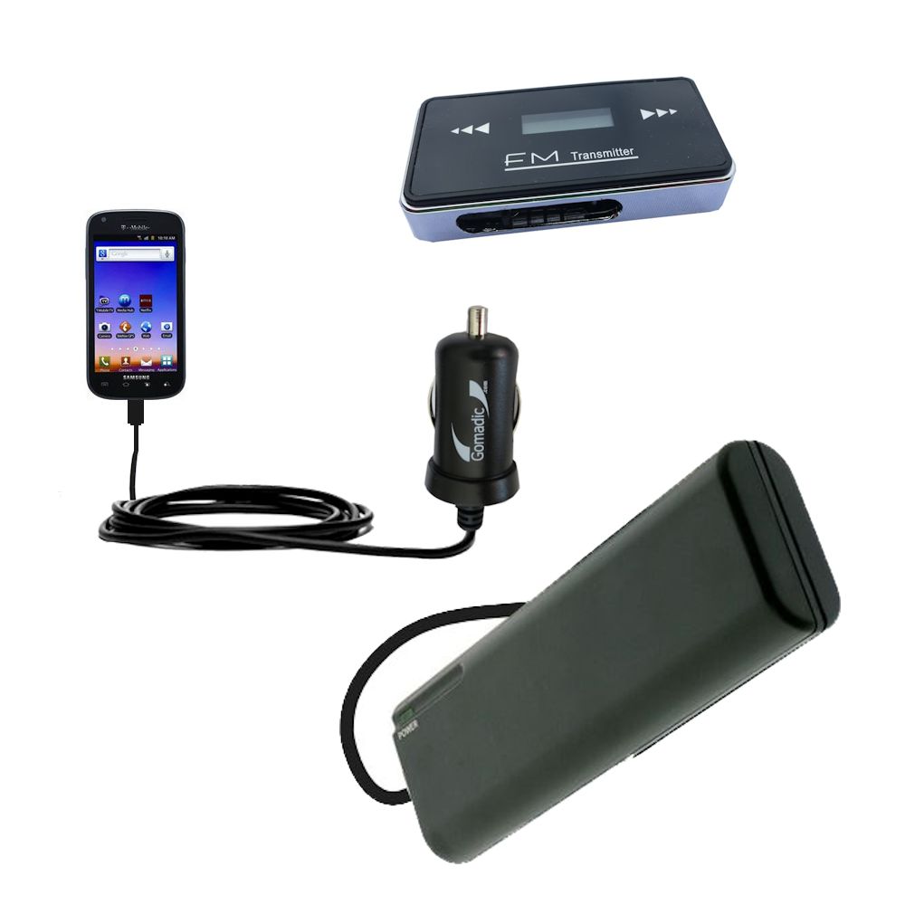 holiday accessory gift bundle set for the Samsung Galaxy S Blaze / SGH-T769