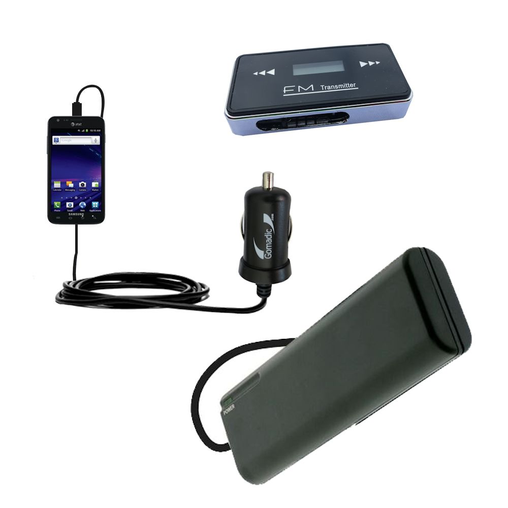 holiday accessory gift bundle set for the Samsung Galaxy S II Skyrocket