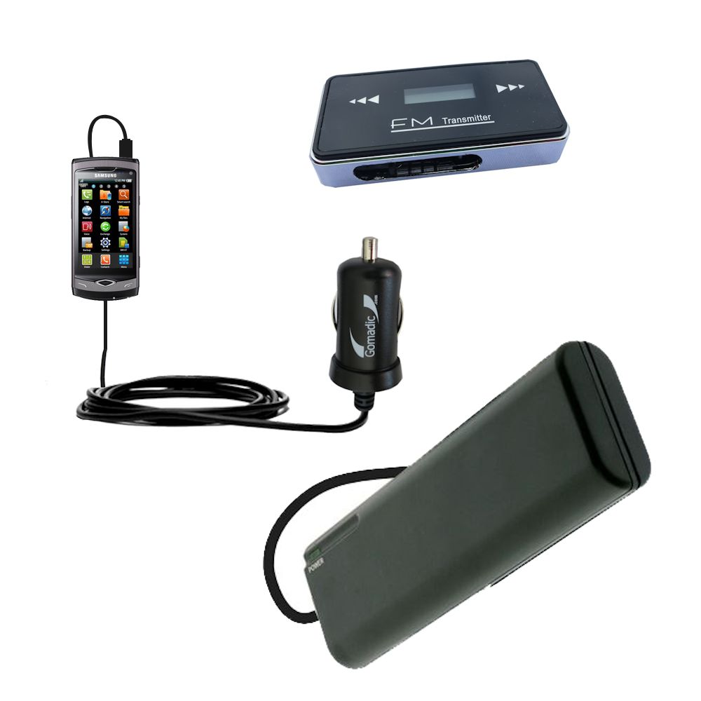 holiday accessory gift bundle set for the Samsung GT-S8500