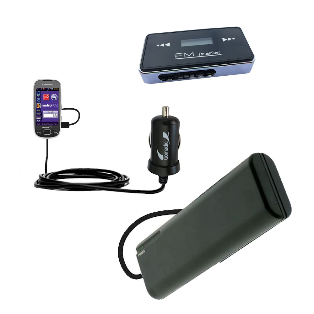 holiday accessory gift bundle set for the Samsung SCH-R860 Caliber