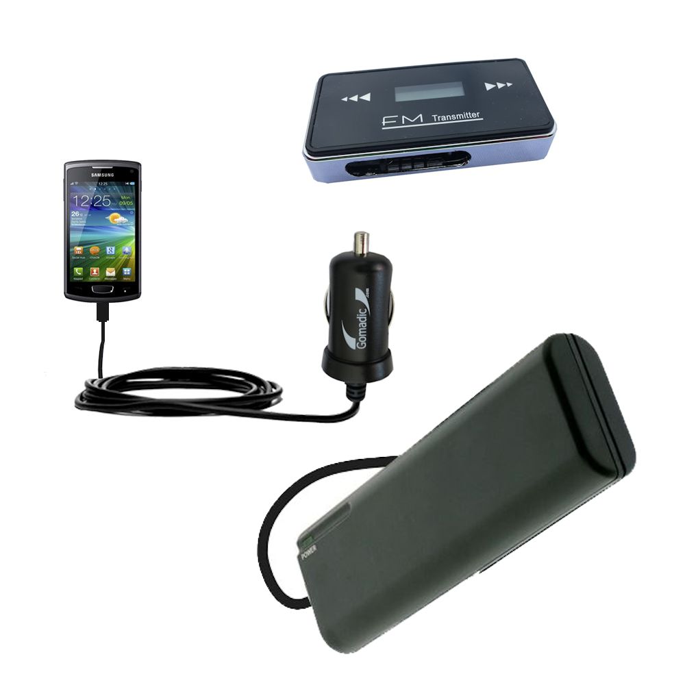 holiday accessory gift bundle set for the Samsung Wave 3