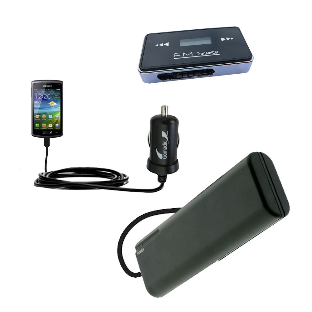 holiday accessory gift bundle set for the Samsung Wave 725