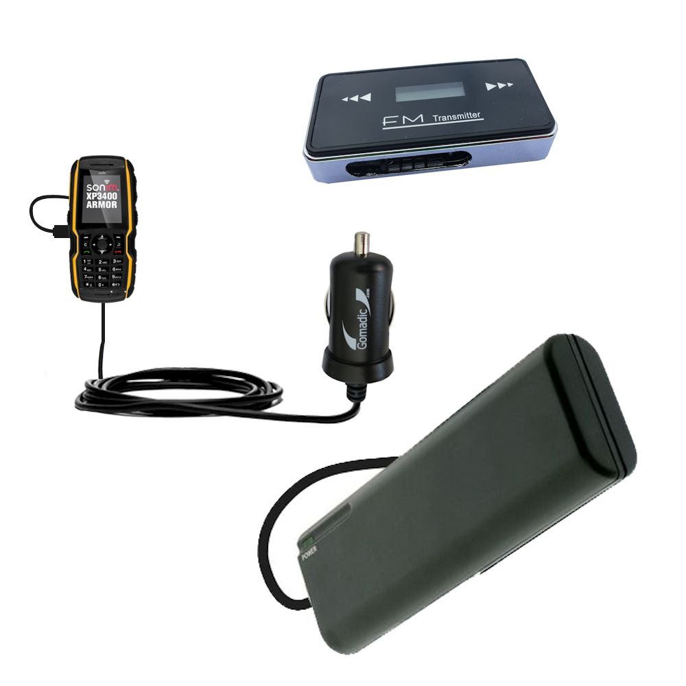 holiday accessory gift bundle set for the Sonim  Armor XP3400