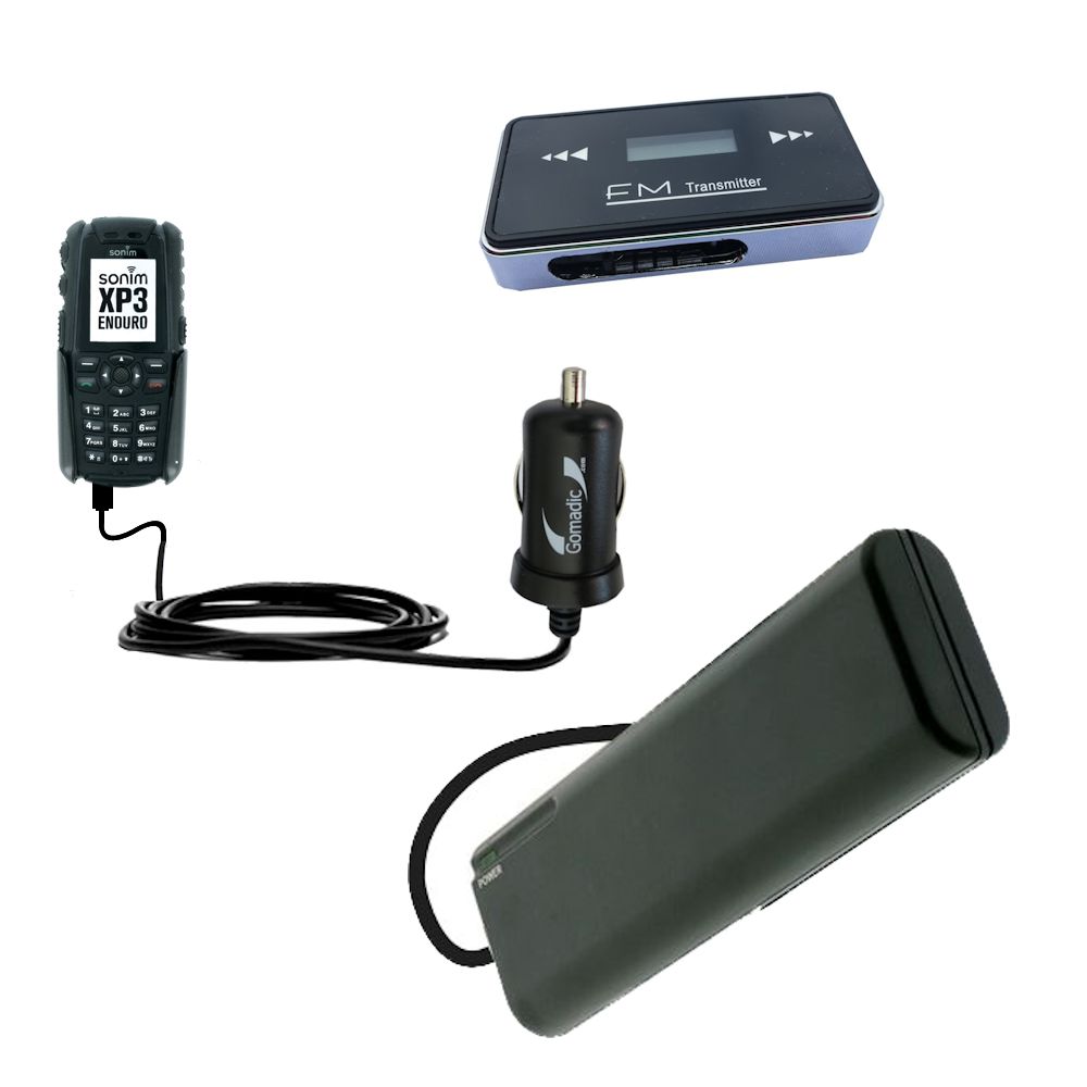 holiday accessory gift bundle set for the Sonim XP3 20 Quest Pro