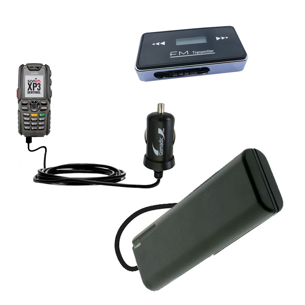 holiday accessory gift bundle set for the Sonim XP3 Sentinal S1