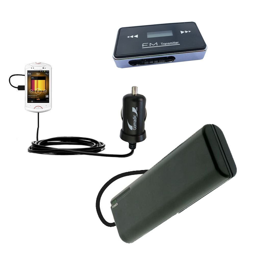 holiday accessory gift bundle set for the Sony Ericsson Live with Walkman