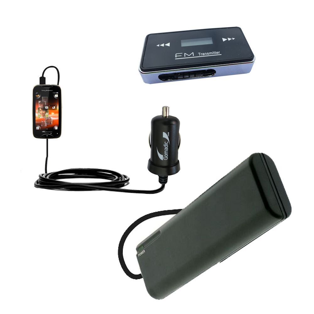 holiday accessory gift bundle set for the Sony Ericsson Mix Walkman