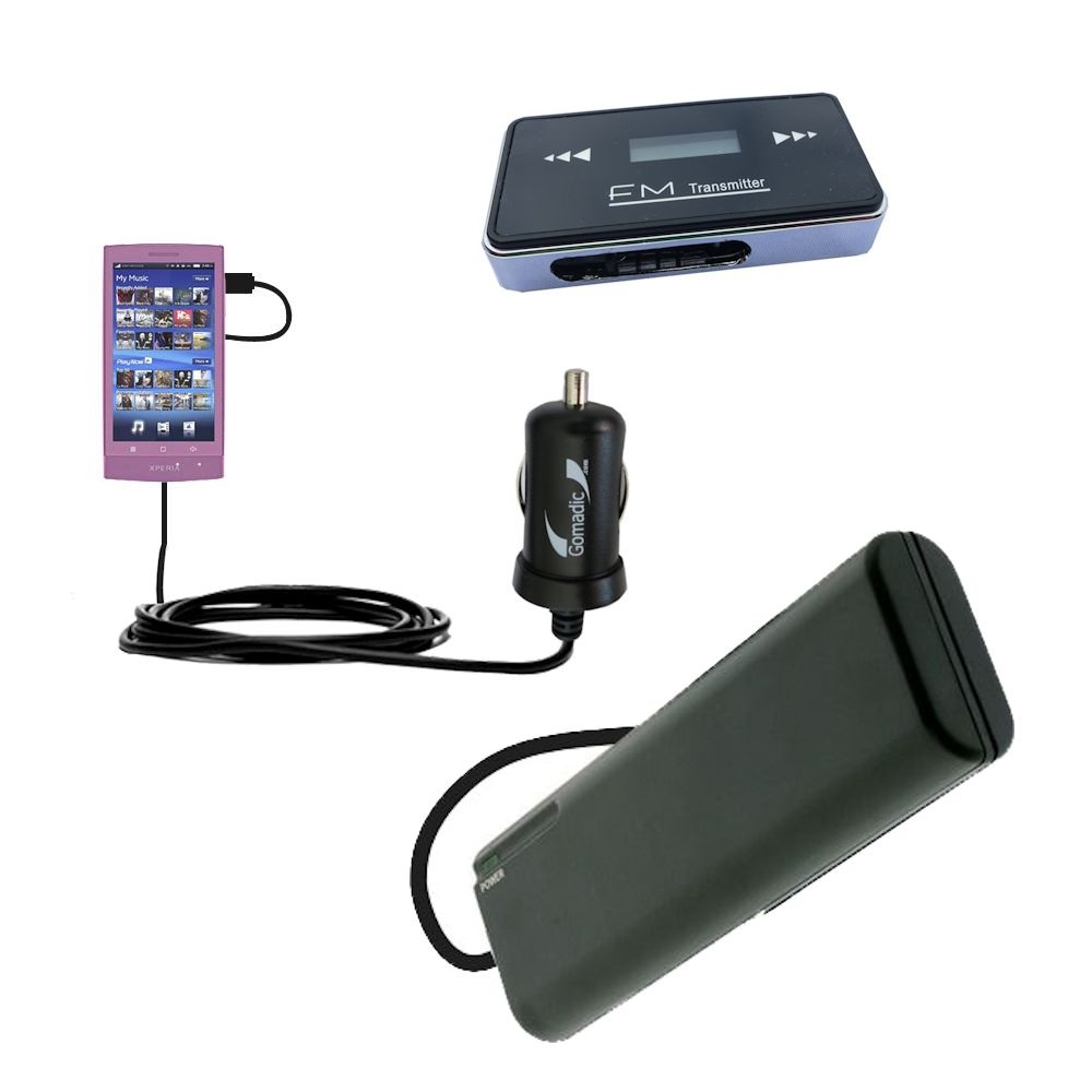 holiday accessory gift bundle set for the Sony Ericsson X12