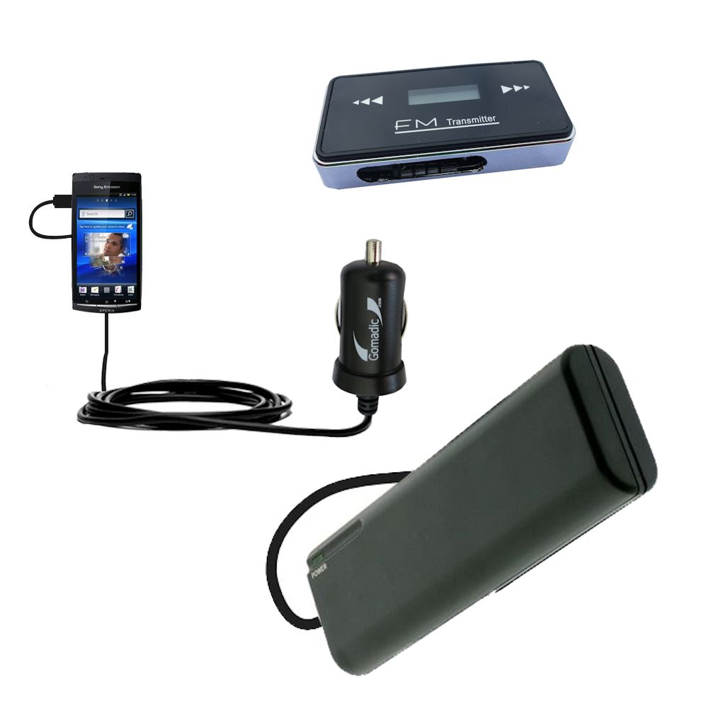 holiday accessory gift bundle set for the Sony Ericsson Xperia Arc HD