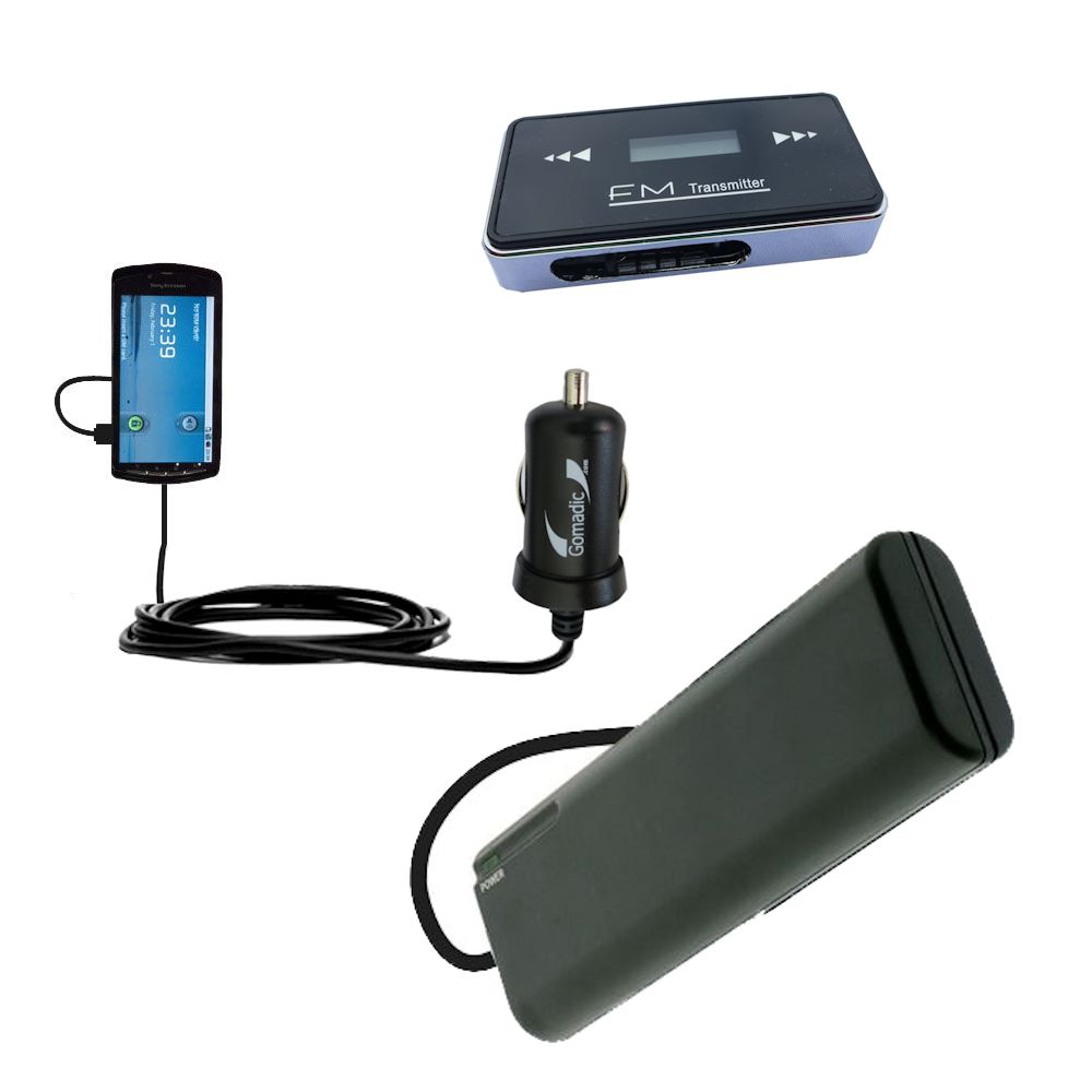 holiday accessory gift bundle set for the Sony Ericsson Zeus