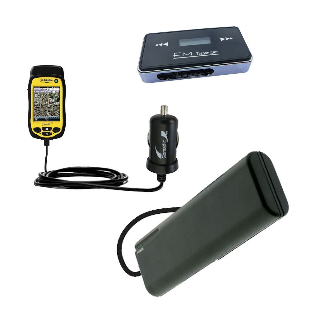 holiday accessory gift bundle set for the Trimble Juno 3D 3B 3E