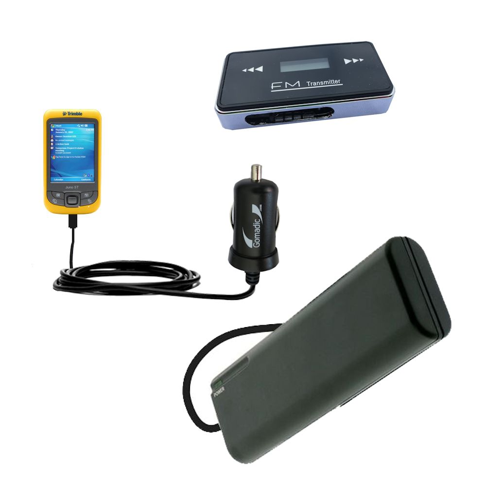 holiday accessory gift bundle set for the Trimble Juno ST