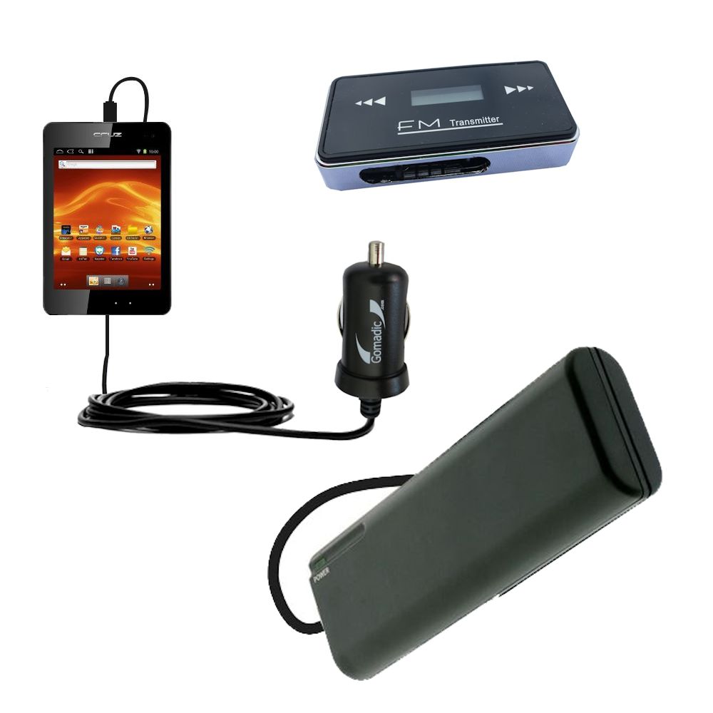 holiday accessory gift bundle set for the Velocity Micro Cruz T408