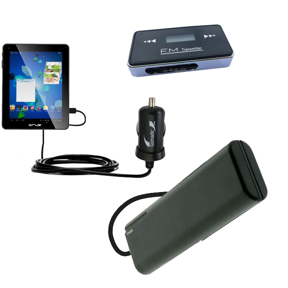 holiday accessory gift bundle set for the Velocity Micro Cruz T510