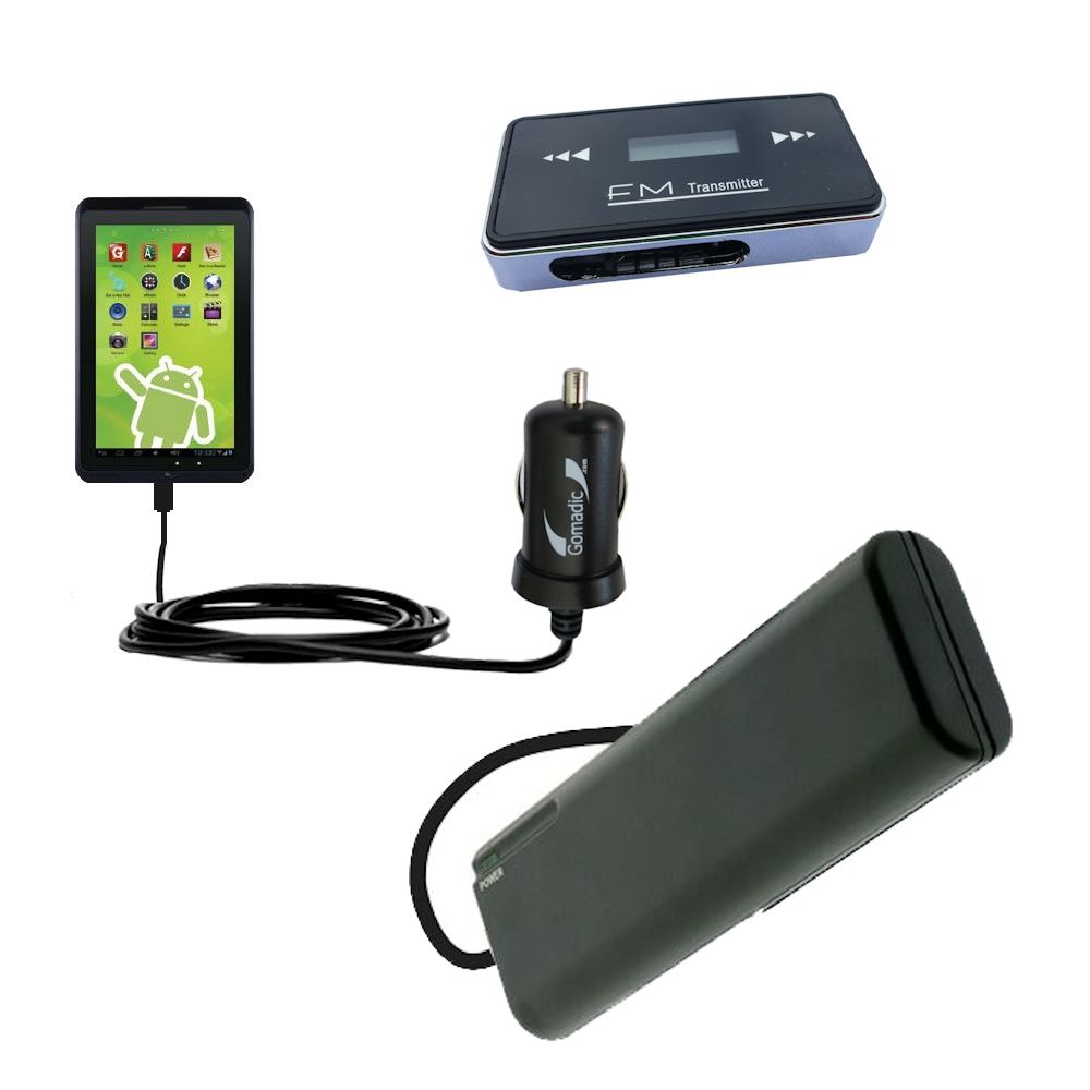 holiday accessory gift bundle set for the Zeki 10 Tablet TB1082B