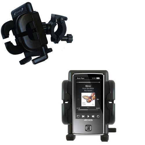 Handlebar Holder compatible with the Archos 30c 35 Vision