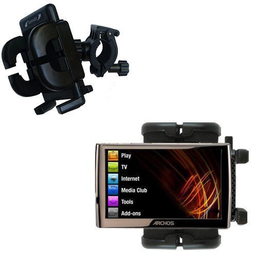 Handlebar Holder compatible with the Archos 5 5g (all GB Sizes)