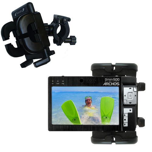 Handlebar Holder compatible with the Archos Gmini 500
