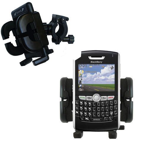Handlebar Holder compatible with the Blackberry 8800