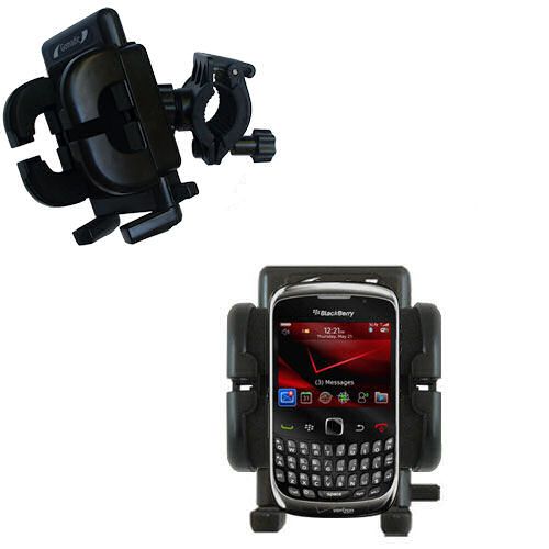 Handlebar Holder compatible with the Blackberry Curve 3G 9330