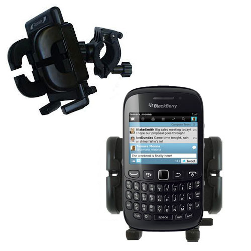 Handlebar Holder compatible with the Blackberry Curve 9220
