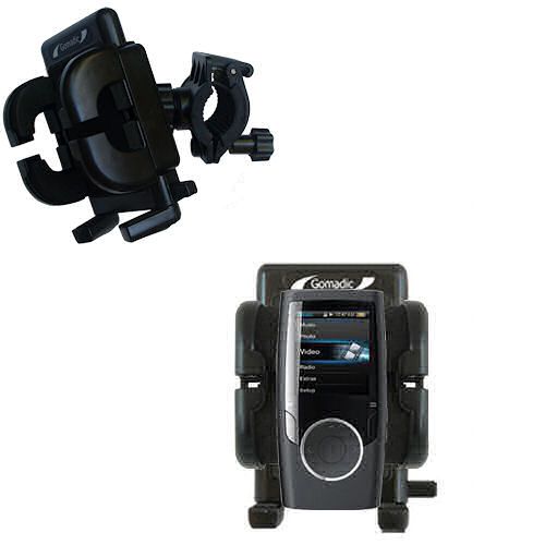 Handlebar Holder compatible with the Coby MP601 Video MP3 Player