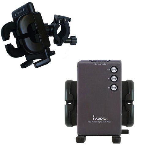 Handlebar Holder compatible with the Cowon iAudio M3L