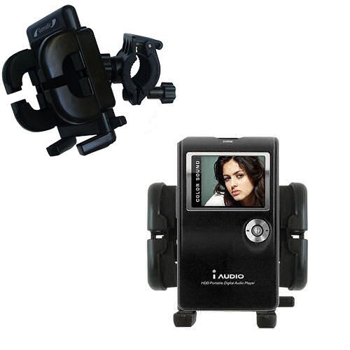 Handlebar Holder compatible with the Cowon iAudio X5L