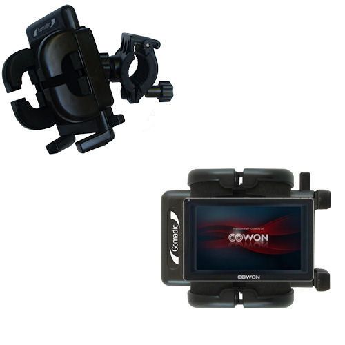 Handlebar Holder compatible with the Cowon Q5W