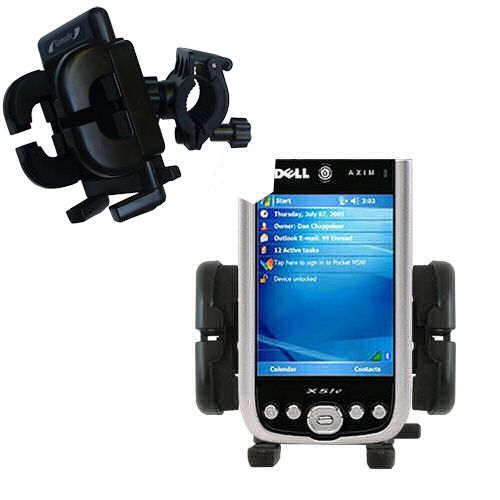 Handlebar Holder compatible with the Dell Axim x51