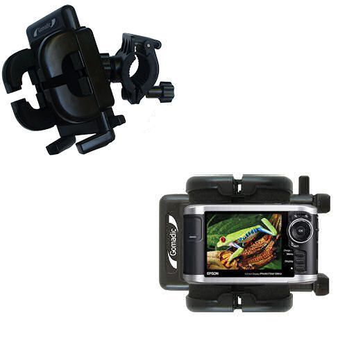 Handlebar Holder compatible with the Epson P-3000 Multimedia Photo Viewer