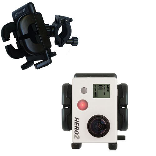 Handlebar Holder compatible with the GoPro Hero 2