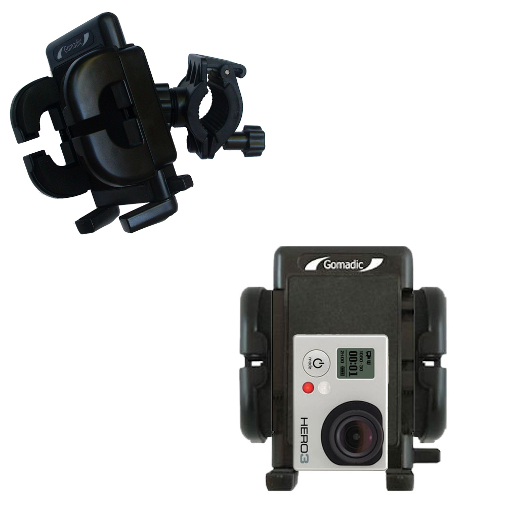 Handlebar Holder compatible with the GoPro Hero3