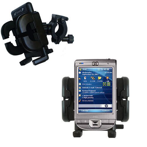 Handlebar Holder compatible with the HP iPaq 110