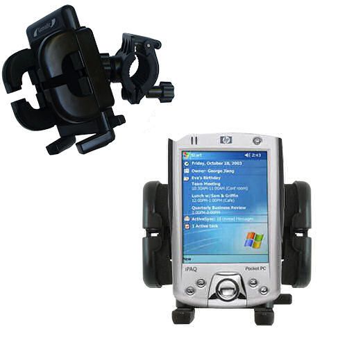 Handlebar Holder compatible with the HP iPAQ h2215 / h 2215