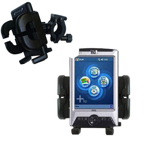 Handlebar Holder compatible with the HP iPAQ rx1700 Series