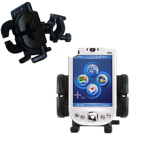 Handlebar Holder compatible with the HP iPAQ rx1955 / rx 1955