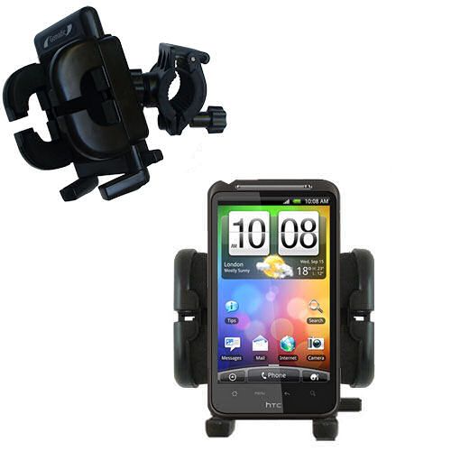 Handlebar Holder compatible with the HTC Desire HD
