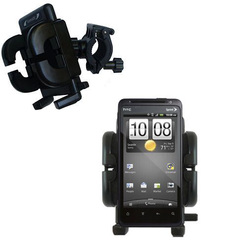 Handlebar Holder compatible with the HTC EVO Design 4G