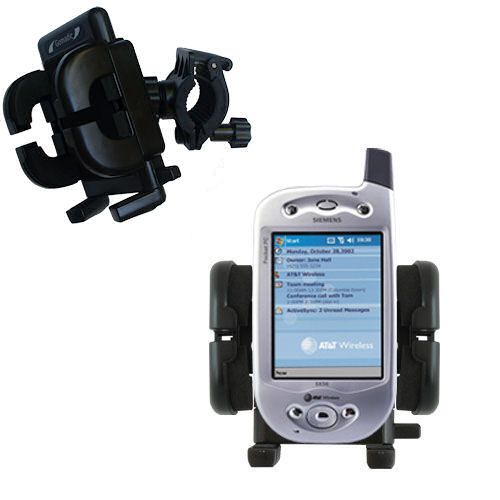 Handlebar Holder compatible with the i-Mate Pocket PC Phone Edition