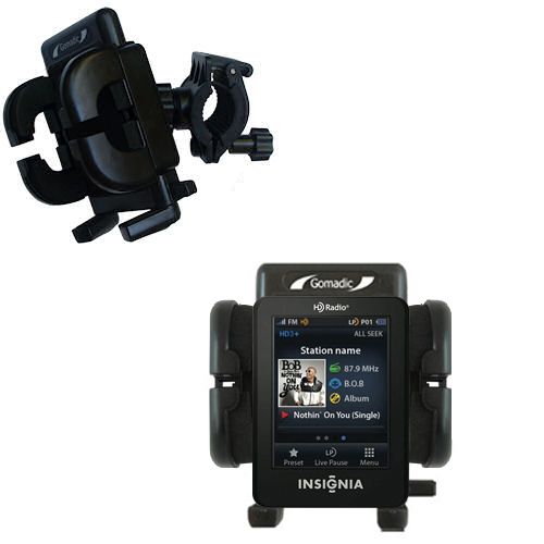 Handlebar Holder compatible with the Insignia NS-HD02 HD Radio
